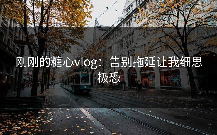 刚刚的糖心vlog：告别拖延让我细思极恐